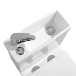 Arezzo Space Saving Combined Two-In-One Wash Basin + Rimless Toilet -Villeroy Shop azcc2in1 d2