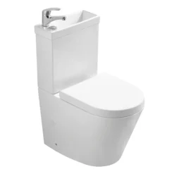 Arezzo Space Saving Combined Two-In-One Wash Basin + Rimless Toilet -Villeroy Shop azcc2in1 d5