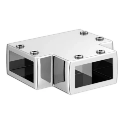 Arezzo 1400 X 900 Grey Tinted Glass Wet Room (inc. 800mm Screen, Return, Side Panel + Tray)