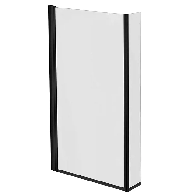 Arezzo Shower Bath - 1700mm L Shaped With Matt Black Screen + Panel 4 Arezzo Shower Bath - 1700mm L Shaped With Matt Black Screen + Panel - Image 4