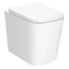 Arezzo Square BTW Rimless Toilet With Soft Close Seat