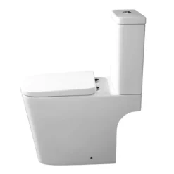 Arezzo Square Close Coupled Rimless Toilet With Soft Close Seat -Villeroy Shop azssqcc d1