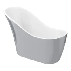 Vienna Silver 1520 Small Modern Slipper Bath -Villeroy Shop b024sil d4