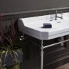 Burlington Edwardian 120cm Basin & Chrome Wash Stand