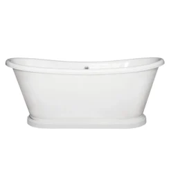 BC Designs 1800 X 800mm Double Ended Roll Top Freestanding Bath