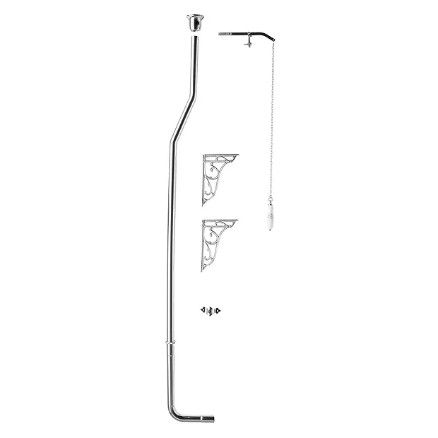 Bayswater Fitzroy Comfort Height Traditional High Level Toilet 3 Bayswater Fitzroy Comfort Height Traditional High Level Toilet - Image 3