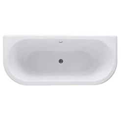 Bayswater Courtnell 1700mm Double Ended Back-To-Wall Freestanding Bath -Villeroy Shop bayb106 d1