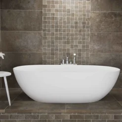 BagnoDesign Koy Bagnoquartz Stone Freestanding Bath -Villeroy Shop bdbkoy860ws d2