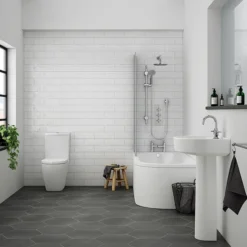Bianco BTW Close Coupled Toilet With Soft Close Seat -Villeroy Shop bfbcsc d3