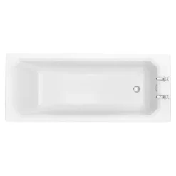 Heritage Granley Deco Single Ended 2TH Bath With Solid Skin (1700x700mm)