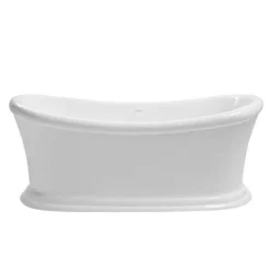 Heritage Orford 1700 X 740mm Double Ended Slipper Roll Top Bath