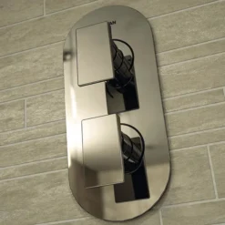 Bristan - Sail Thermostatic Recessed Dual Control Shower Valve With Integral Diverter