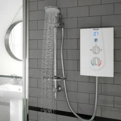 Bristan Joy ThermoSafe Electric Shower White