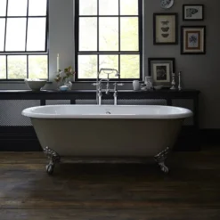 Heritage Buckingham Roll Top Cast Iron Bath (1700x770mm) With Feet -Villeroy Shop brt80 d1
