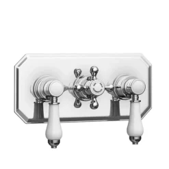 Belmont Traditional Shower Package - Concealed Valve With Fixed Head & Slider Kit -Villeroy Shop btsp d4