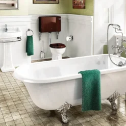 Burlington Blenheim Single Ended 1700 X 750mm Freestanding Bath + Legs