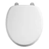 Burlington Back To Wall Pan With Gloss White Seat
