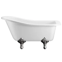 Burlington Buckingham Slipper 1500 X 750mm Freestanding Bath + Legs