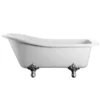 Burlington Harewood Slipper 1700 X 730mm Freestanding Bath + Legs