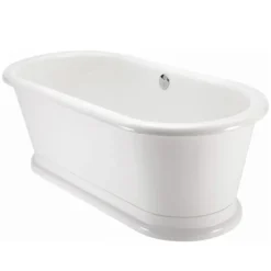 Burlington London 1800 X 850mm Round Soaking Tub -Villeroy Shop burlingtonlondon1800mmroundsoakingtube18detail23