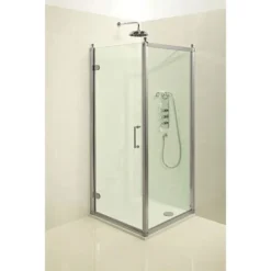 Burlington Traditional Hinged Shower Door & Side Panel -Villeroy Shop burlingtontraditional195cmhingedshowerdoorandsidepaneld1