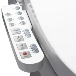 Bianco Wall Hung Smart Toilet With Bidet Wash Function, Heated Seat + Dryer -Villeroy Shop bwh43tsb n detail3 1