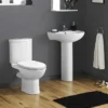 Cove 530mm Basin 1TH With Pedestal
