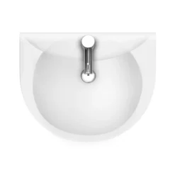 Cove 530mm Basin 1TH With Pedestal 5 Cove 530mm Basin 1TH With Pedestal -Villeroy Shop c530bp nd1
