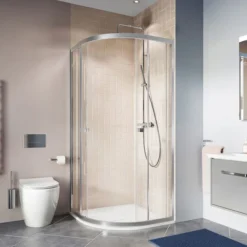 Crosswater 900 X 900mm Clear 6 Quadrant Double Door Shower Enclosure -Villeroy Shop caqds0800 d1 1