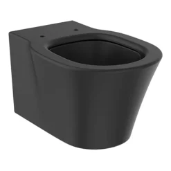 Ideal Standard Connect Air Silk Black AquaBlade Wall Hung Toilet + Soft Close Seat -Villeroy Shop casbwhsc.ai1