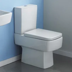 Bliss Close Coupled Square Toilet Inc. Soft Close Seat 5 Bliss Close Coupled Square Toilet Inc. Soft Close Seat -Villeroy Shop cbl004cbl005d1