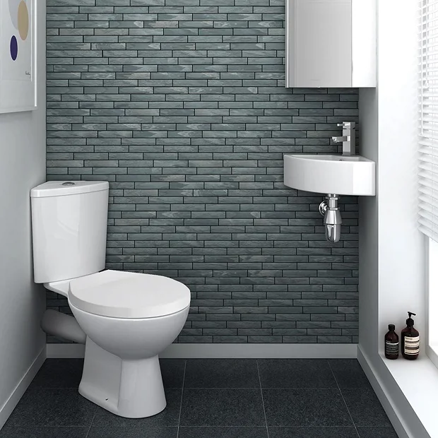 Cove Bermuda Corner Toilet With Soft Close Seat 1 Cove Bermuda Corner Toilet With Soft Close Seat
