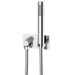 Cruze Shower Pack (inc. 200mm Wall Mounted Head, Wall Outlet Elbow + Shower Handset)