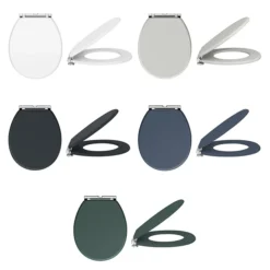 Chatsworth Traditional Corner Toilet + Soft Close Seat -Villeroy Shop cctblk d1