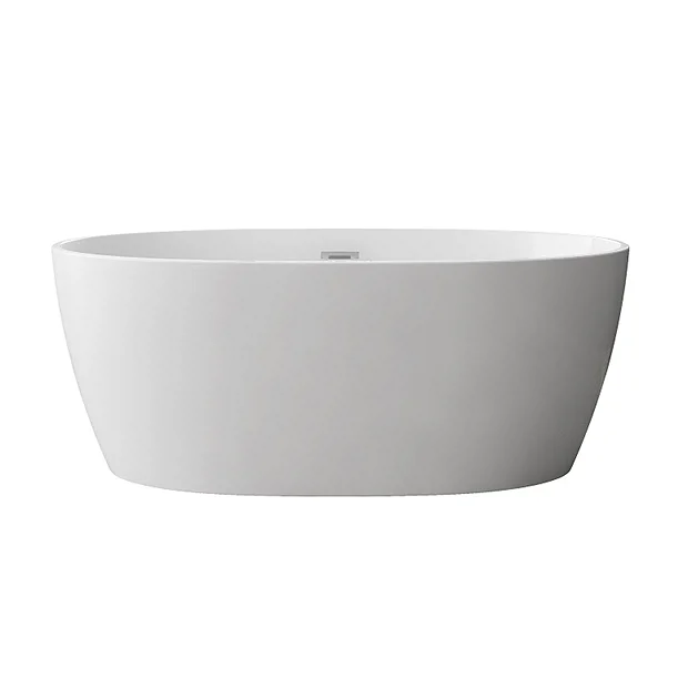 Catania 1500 X 720 Double Ended Bath With Chrome Waste 1 Catania 1500 X 720 Double Ended Bath With Chrome Waste
