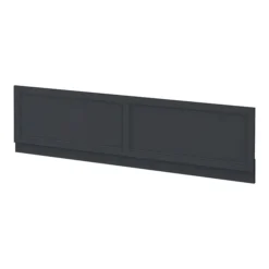 Chatsworth Graphite 1700 X 700 Single Ended Bath + Panels -Villeroy Shop ch17blk detail3