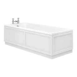 Chatsworth 1700 X 700 Single Ended Bath + White Panels -Villeroy Shop ch17wht detail1