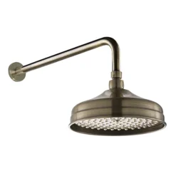 Chatsworth 1928 Antique Brass Traditional Shower With Concealed Valve + 8" Head -Villeroy Shop ch24vabpk1d1