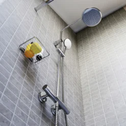 Bristan Claret Thermostatic Exposed Bar Shower With Rigid Riser -Villeroy Shop clrshxdivffc d1