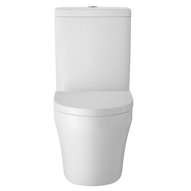 Hudson Reed Luna Flush To Wall Toilet + Soft Close Seat 2 Hudson Reed Luna Flush To Wall Toilet + Soft Close Seat - Image 2