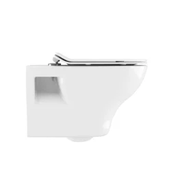 Crosswater MPRO Matt Black / Kai Toilet + Concealed WC Cistern With Wall Hung Frame -Villeroy Shop crwcbn01 d1