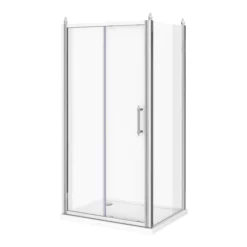 Chatsworth Traditional 1000 X 800mm Sliding Door Shower Enclosure + Tray -Villeroy Shop ct108sde d2
