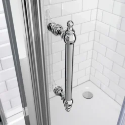 Chatsworth Traditional 1000 X 900mm Sliding Door Shower Enclosure + Tray