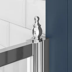 Chatsworth Traditional 1200 X 700mm Sliding Door Shower Enclosure Without Tray -Villeroy Shop ct127sdent d1