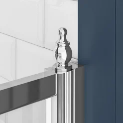 Chatsworth Traditional 900 X 900mm Hinged Door Shower Enclosure + Tray -Villeroy Shop ct8hde nd4