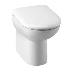 Cruze Comfort Height Back To Wall Toilet Pan + Soft Close Seat