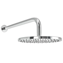 Cruze Chrome Shower System (Valve Inc. 200mm Fixed Head + Slide Rail Kit With Handset) -Villeroy Shop czsp2ch d2