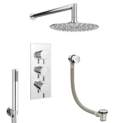 Cruze Shower Package (Rainfall Wall Mounted Head, Handset + Freeflow Bath Filler) 11 Cruze Shower Package (Rainfall Wall Mounted Head, Handset + Freeflow Bath Filler) -Villeroy Shop czspwm2 n d6