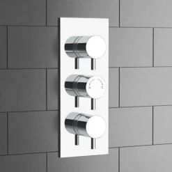 Cruze Shower Package (Rainfall Wall Mounted Head, Handset + Freeflow Bath Filler)