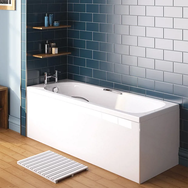 Danbury Single Ended Bath With Grips 1700 X 700mm 2 Danbury Single Ended Bath With Grips 1700 X 700mm - Image 2